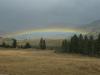 Lamar Valley Sunset Rainbow, Yellowstone Nationa